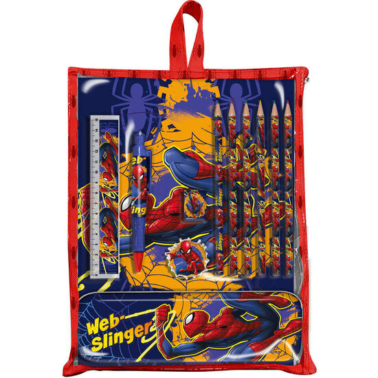 SET PAPELERIA EN BOLSA SPIDERMAN MARVEL image 0