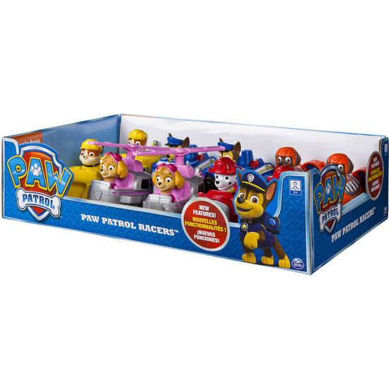 VEHICULO RESCUE RACERS PATRULLA CANINA PAW PATROL SURTIDO image 0
