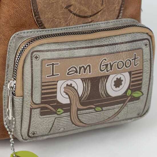 MOCHILA CASUAL MODA APLICACIONES GUARDIANS OF THE GALAXY GROOT image 2