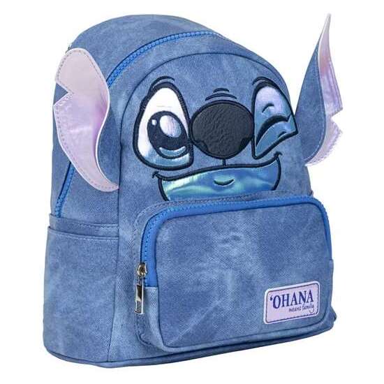 MOCHILA CASUAL MODA APLICACIONES STITCH image 0