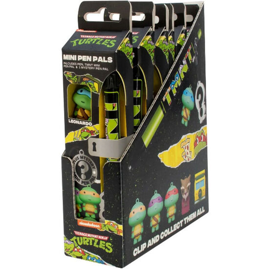 BOLIGRAFO + FIGURA TORTUGAS NINJA image 2