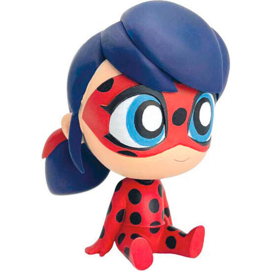 FIGURA HUCHA LADY BUG CHIBI PRODIGIOSA LADYBUG 18CM image 0