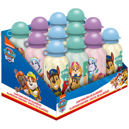 CANTIMPLORA ALUMINIO PATRULLA CANINA PAW PATROL 500ML SURTIDO image 0