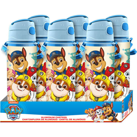 CANTIMPLORA ALUMINIO PATRULLA CANINA PAW PATROL 600ML image 1