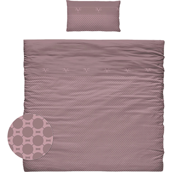 FUNDA NORDICO + 1FUNDA ALMOHADA PARA CAMA 90CM ROSA image 0