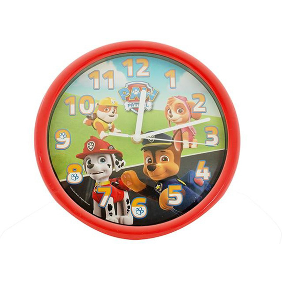 RELOJ REDONDO PARED PAW PATROL image 0