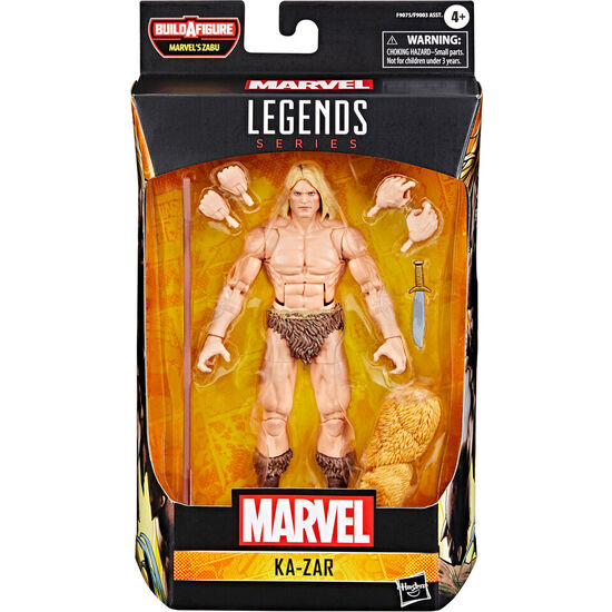 FIGURA KA-ZAR MARVEL LEGENDS SERIES 15CM image 0