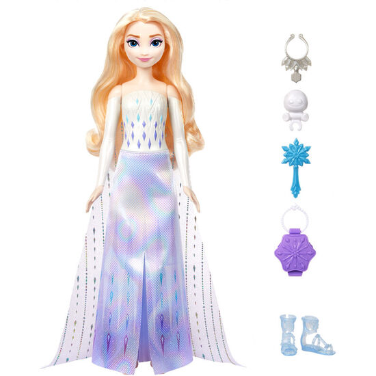 MUÑECA SPIN AND REVEAL ELSA FROZEN DISNEY image 0