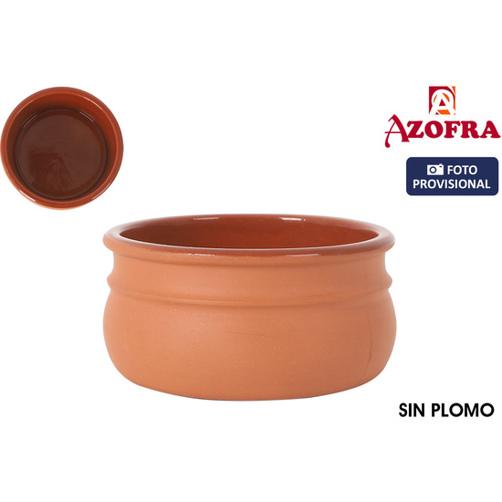 CAZUELITA ABOMBADA AZOFRA Ø10X5CM image 0