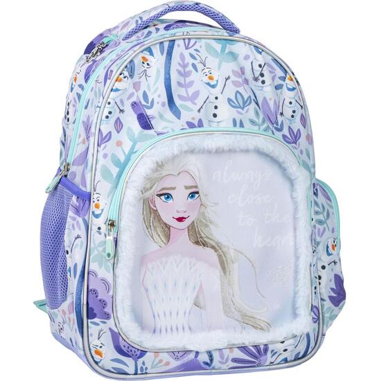MOCHILA ESCOLAR MEDIANA 42 CM FROZEN image 0