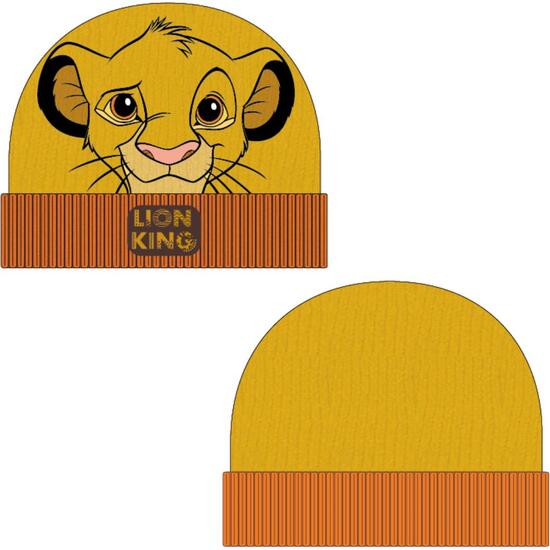 GORRO PUNTO APLICACIONES LION KING image 0