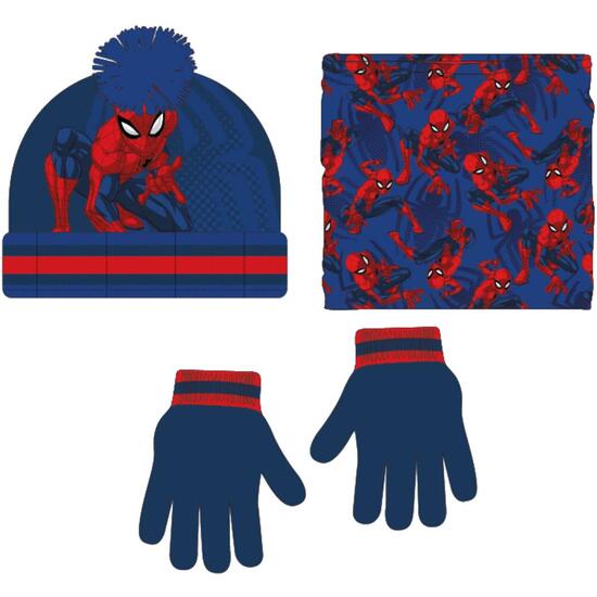 CONJUNTO 3 PIEZAS SNOOD SPIDERMAN image 0