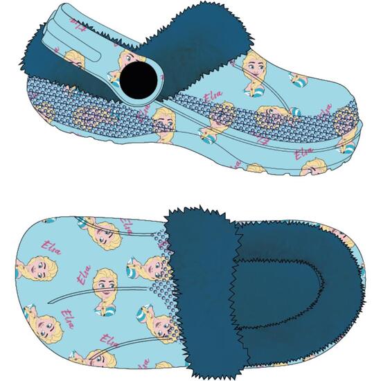 ZAPATILLAS DE CASA ZUECO BORREGUILLO FROZEN image 0