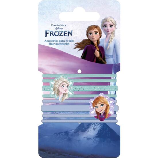 ACCESORIOS PELO ELÁSTICOS 8 PIEZAS FROZEN image 0