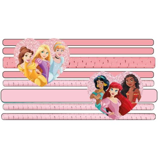 ACCESORIOS PELO ELÁSTICOS 8 PIEZAS PRINCESS image 1