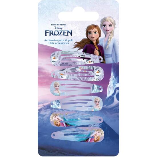 ACCESORIOS PELO CLIPS 6 PIEZAS FROZEN image 0