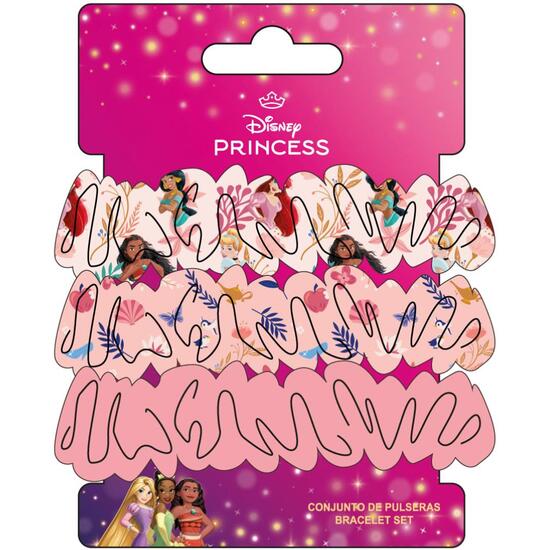 ACCESORIOS PELO COLETERO DE TELA 3 PIEZAS PRINCESS image 0