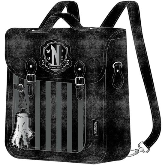 MOCHILA CASUAL MODA POLIPIEL WEDNESDAY image 0