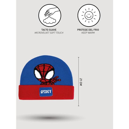 GORRO PUNTO APLICACIONES SPIDEY image 4