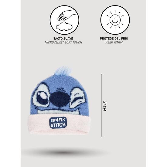 GORRO PUNTO APLICACIONES STITCH image 4