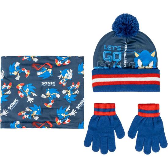 CONJUNTO 3 PIEZAS SNOOD SONIC image 0
