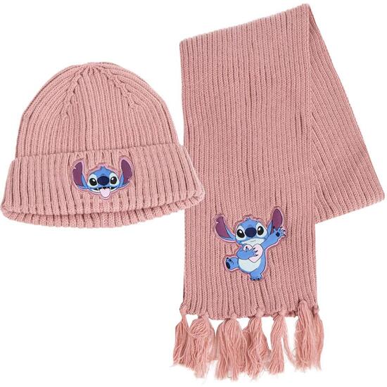 CONJUNTO 2 PIEZAS BUFANDA STITCH image 0