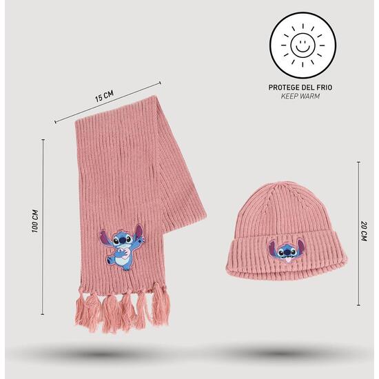 CONJUNTO 2 PIEZAS BUFANDA STITCH image 4