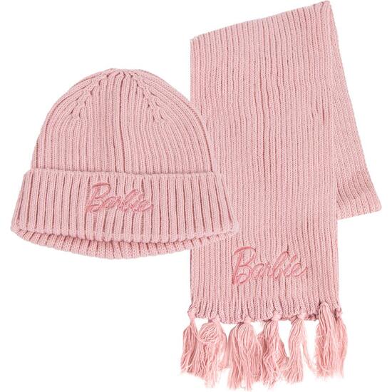 CONJUNTO 2 PIEZAS BUFANDA BARBIE image 0