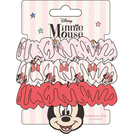 ACCESORIOS PELO COLETERO DE TELA 3 PIEZAS MINNIE image 0