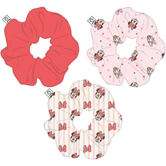 ACCESORIOS PELO COLETERO DE TELA 3 PIEZAS MINNIE image 1