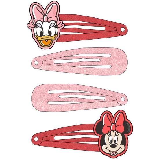 ACCESORIOS PELO CLIPS 4 PIEZAS MINNIE image 1