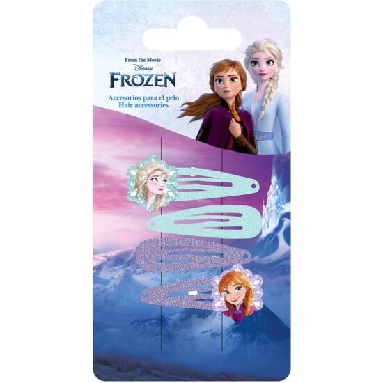 ACCESORIOS PELO CLIPS 4 PIEZAS FROZEN image 0