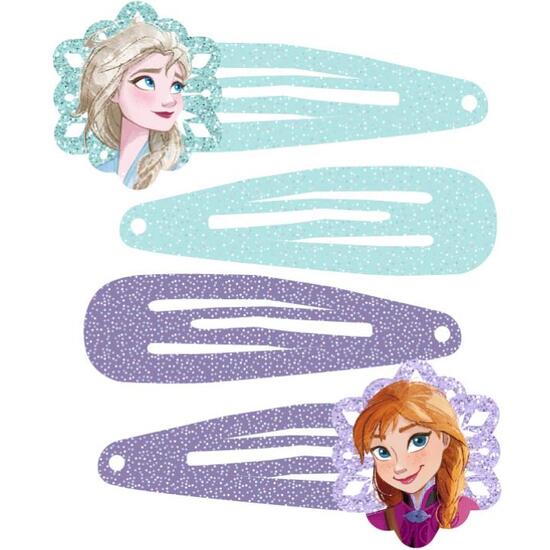 ACCESORIOS PELO CLIPS 4 PIEZAS FROZEN image 1