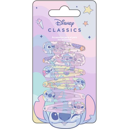 ACCESORIOS PELO CLIPS 6 PIEZAS STITCH image 0