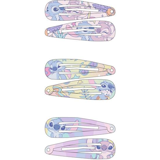 ACCESORIOS PELO CLIPS 6 PIEZAS STITCH image 1
