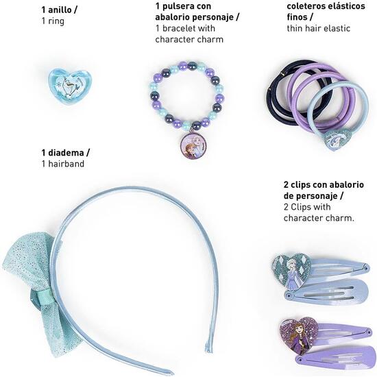 SET DE BELLEZA ACCESORIOS DISPLAY FROZEN image 2