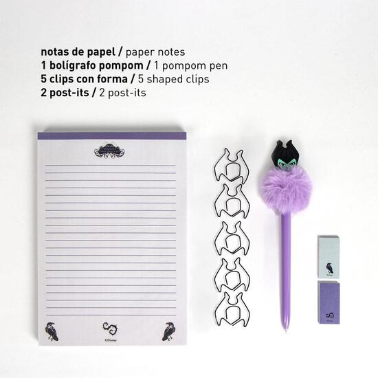SET DE PAPELERÍA DISNEY VILLANAS image 1