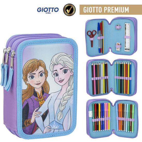 PLUMIER CON ACCESORIOS GIOTTO FROZEN image 0