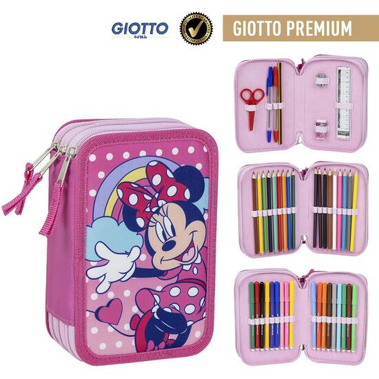 PLUMIER CON ACCESORIOS GIOTTO MINNIE image 0