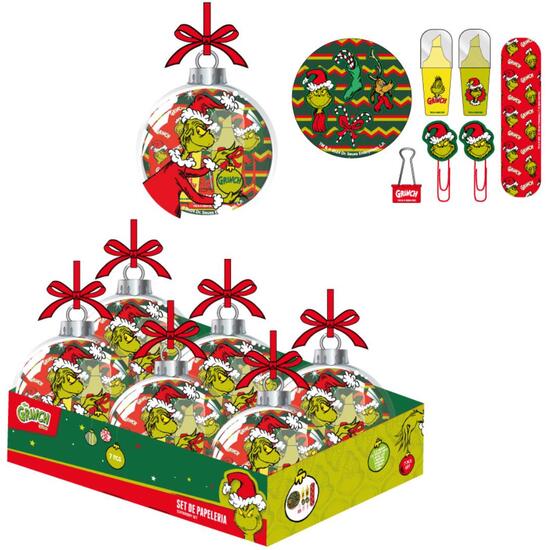 SET DE PAPELERÍA NAVIDEÑO THE GRINCH image 0