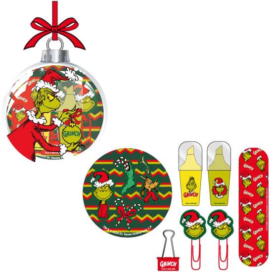 SET DE PAPELERÍA NAVIDEÑO THE GRINCH image 1