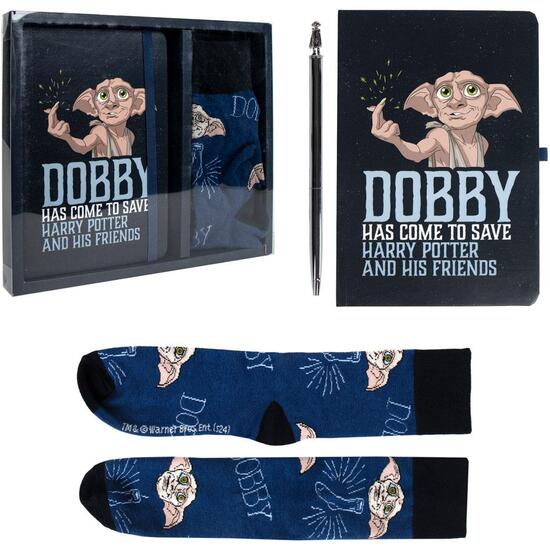SET DE PAPELERÍA CALCETÍN HARRY POTTER DOBBY image 0