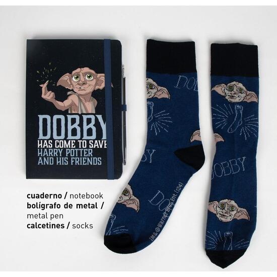 SET DE PAPELERÍA CALCETÍN HARRY POTTER DOBBY image 1