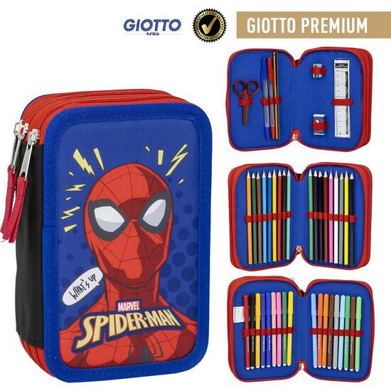 PLUMIER CON ACCESORIOS GIOTTO SPIDERMAN image 0