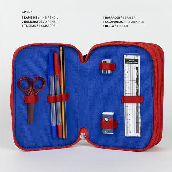 PLUMIER CON ACCESORIOS GIOTTO SPIDERMAN image 2