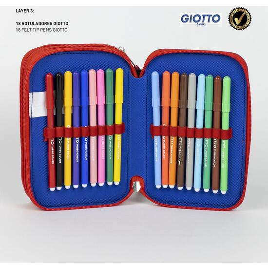 PLUMIER CON ACCESORIOS GIOTTO SPIDERMAN image 4