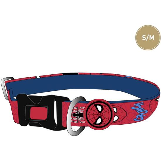 COLLAR PARA PERROS S/M SPIDERMAN image 0