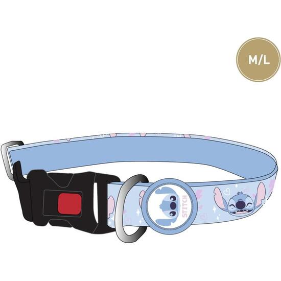 COLLAR PARA PERROS M/L STITCH image 0
