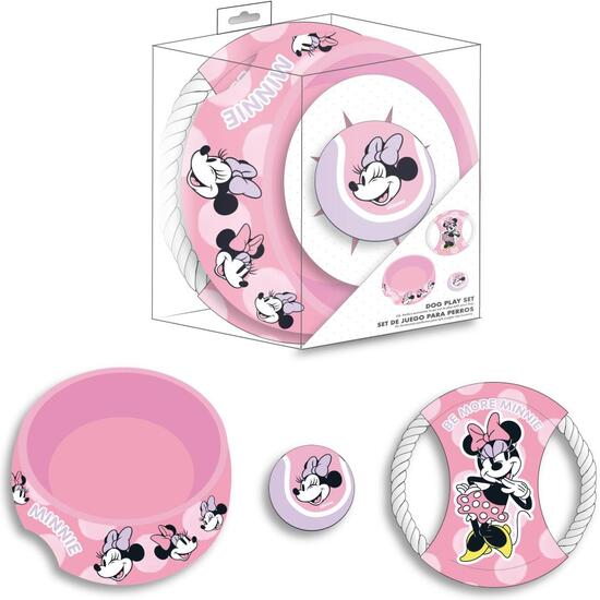 SET PARA MASCOTAS JUGUETE MINNIE image 0