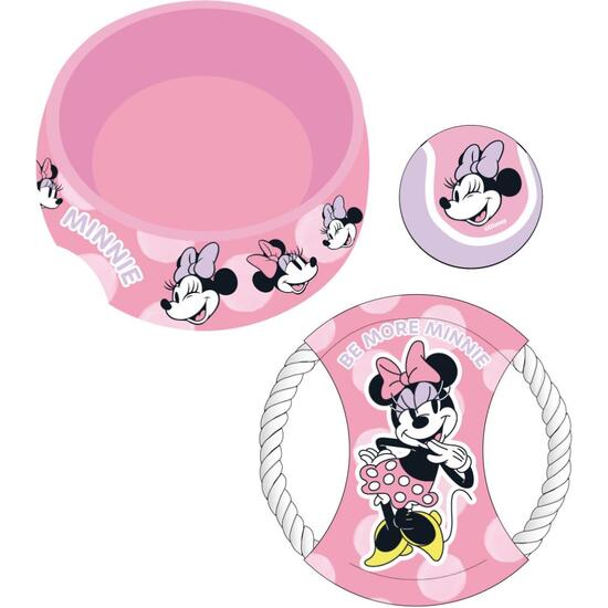 SET PARA MASCOTAS JUGUETE MINNIE image 1